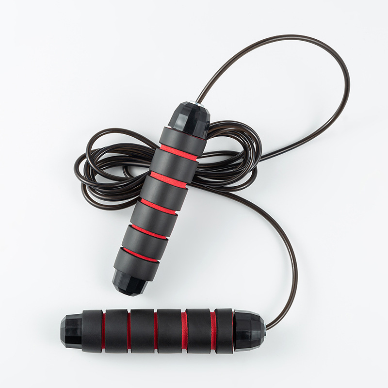 Adult load steel wire bearing rope skipping student high school entrance examination competitive fat burning fat reduction training fitness adjustable wire rope