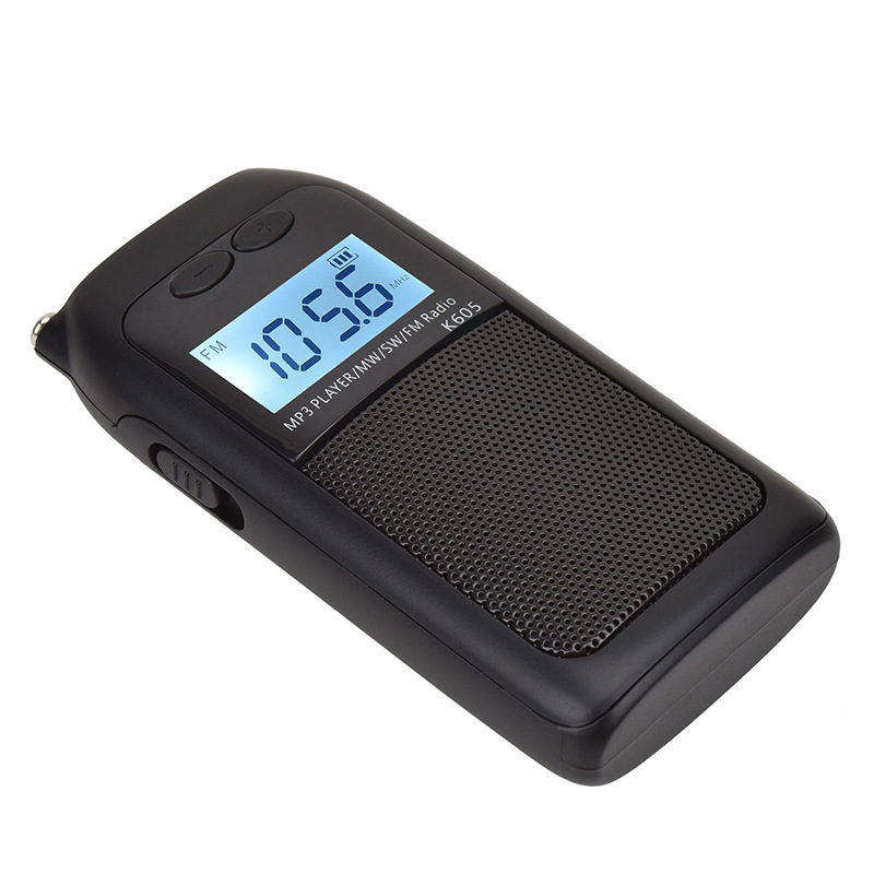 メーカースポット卸売り新型K-605FM mw swフルバンドラジオmp3カードfmラジオ|undefined