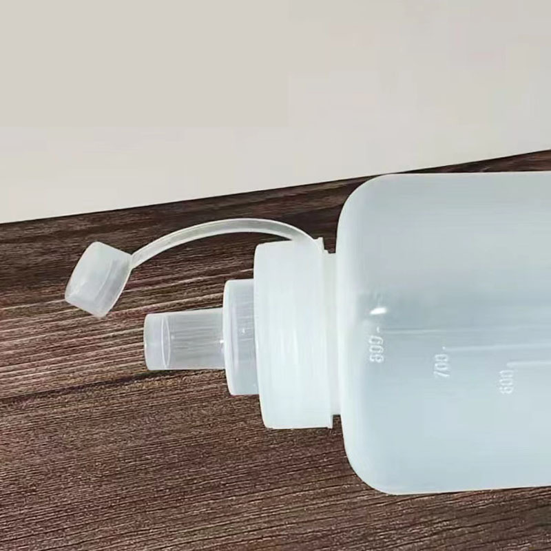 Plastic Big Mouth Squeeze Bottle Juice Pot Food Grade Jam Bottle Squeeze Bottle Tomato Salad Bottle Sauce Bottle Commercial