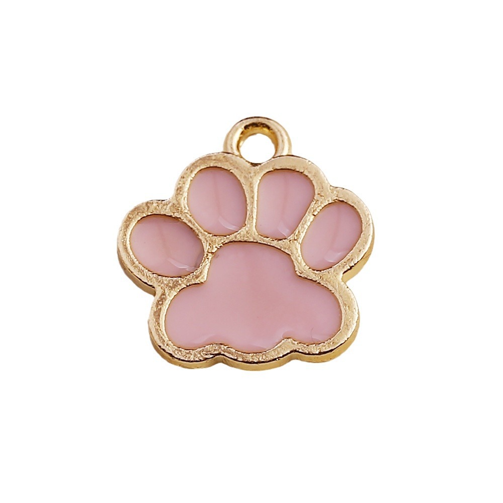 diy jewelry accessories alloy dripping Bear Paw Cat Claw pendant pendant material Korean hot sale factory direct sales