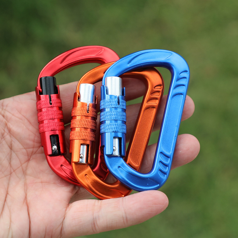 T-flyアマゾン熱売航空アルミ7075登山フック屋外登山自動ロック登山ボタン|undefined