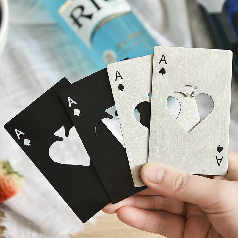 Beer Poker Bottle Opener Personalized Creative Portable Restaurant Restaurant Home Beer Bottle Opener Hotel Bottle Opener