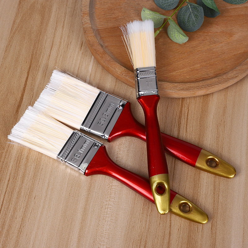 Wholesale multi-model wooden handle paint brush affordable set brush cleaning dust brush Thailand 20 baht