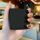 High-grade black small fragrant mirror