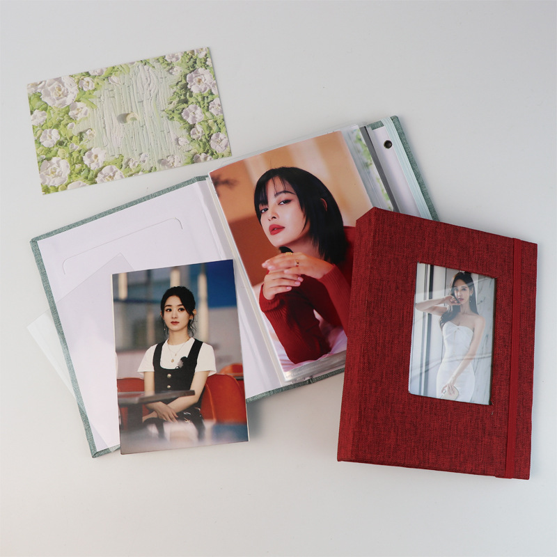 Cross-Border series cloth photo album 3 inch 6 inch 7 inch 10 inch insert photo album factory wholesale