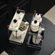 Double-ball Middle-style Iron Desktop Water Cup Storage Rack Table Bedroom Bathroom Kitchen Acrylic Storage Rack
