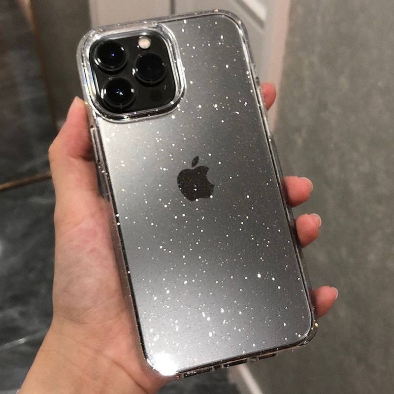 Apple 15 Pro Max Phone Case - New Style, High-Grade, for 14 Pro, Unique Transparent, 13 Pro Max, Sparkling Pink