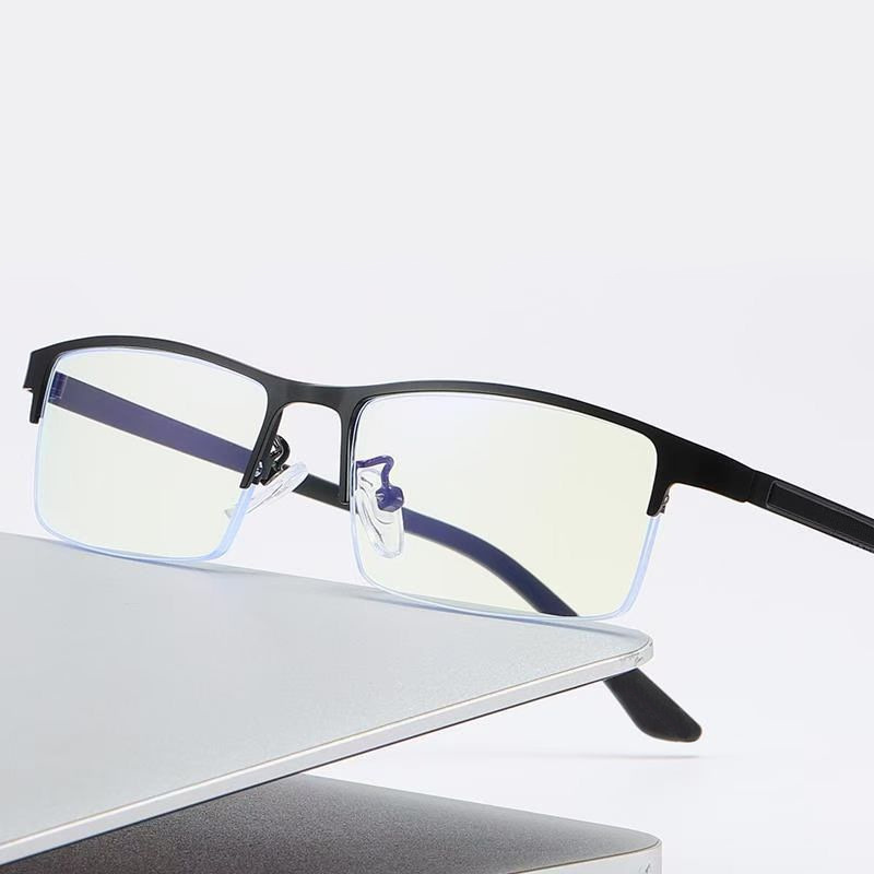 Anti-blue light optical reading glasses men and women 2023 new business middle-aged and old people running Jianghu presbyopia mirror frame wholesale