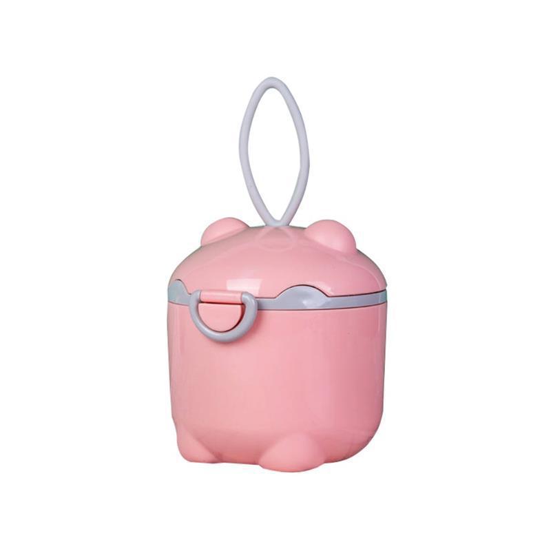 Cross-border factory wholesale portable baby milk powder box baby milk powder box milk powder pot piglet storage a generation of hair