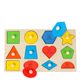 Montessori Teaching Aids Geometric Shape Matching Panel Children's Early Education Educational Toys 0-3 Years Old 1 Children's Hand Grasping Board Graphics
