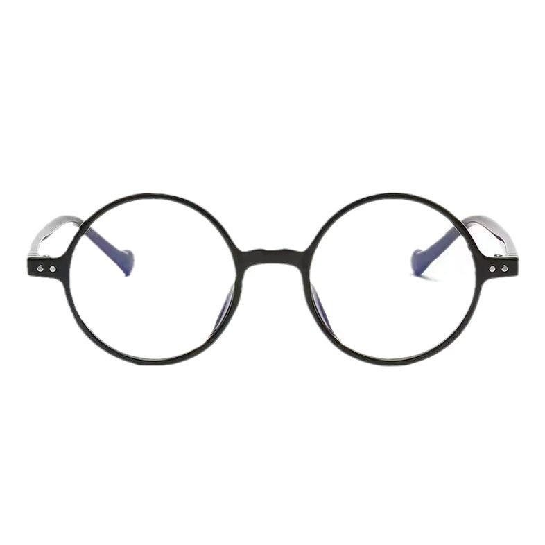 New retro anti-blue light presbyopic glasses for middle-aged and elderly people trendy HD round glasses men and women presbyopic glasses wholesale