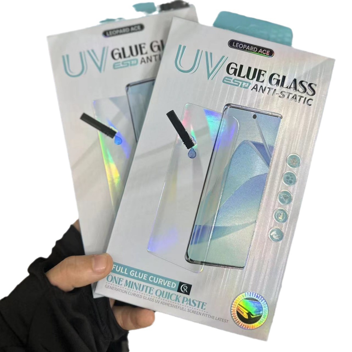 UV Tempered Film for Huawei mate60pro Xiaomi 15pro Electroplated opporeno12 High Aluminum y300pro Applicable