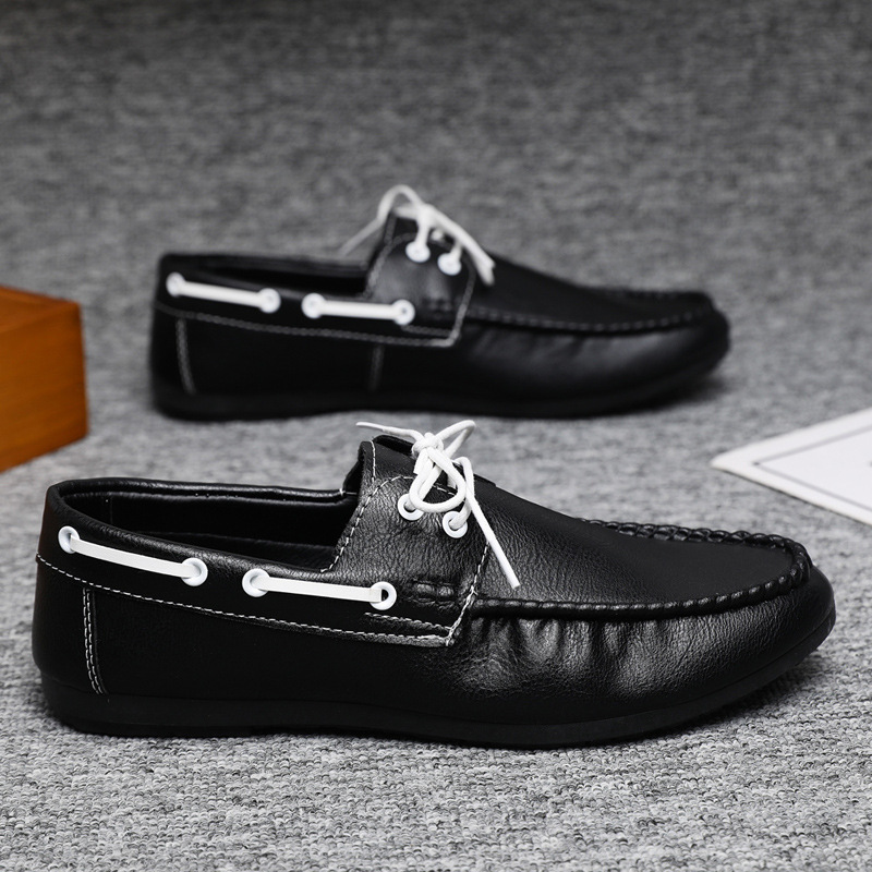 Lightweight Waterproof 2024 Men's Lefu Shoes Men's New Style Spiritual Men's Business Breathable Casual Summer