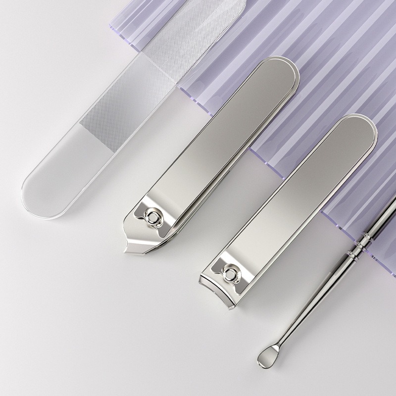New stainless steel nail clippers full set nail kit nail clippers suit nail clippers four pieces suit