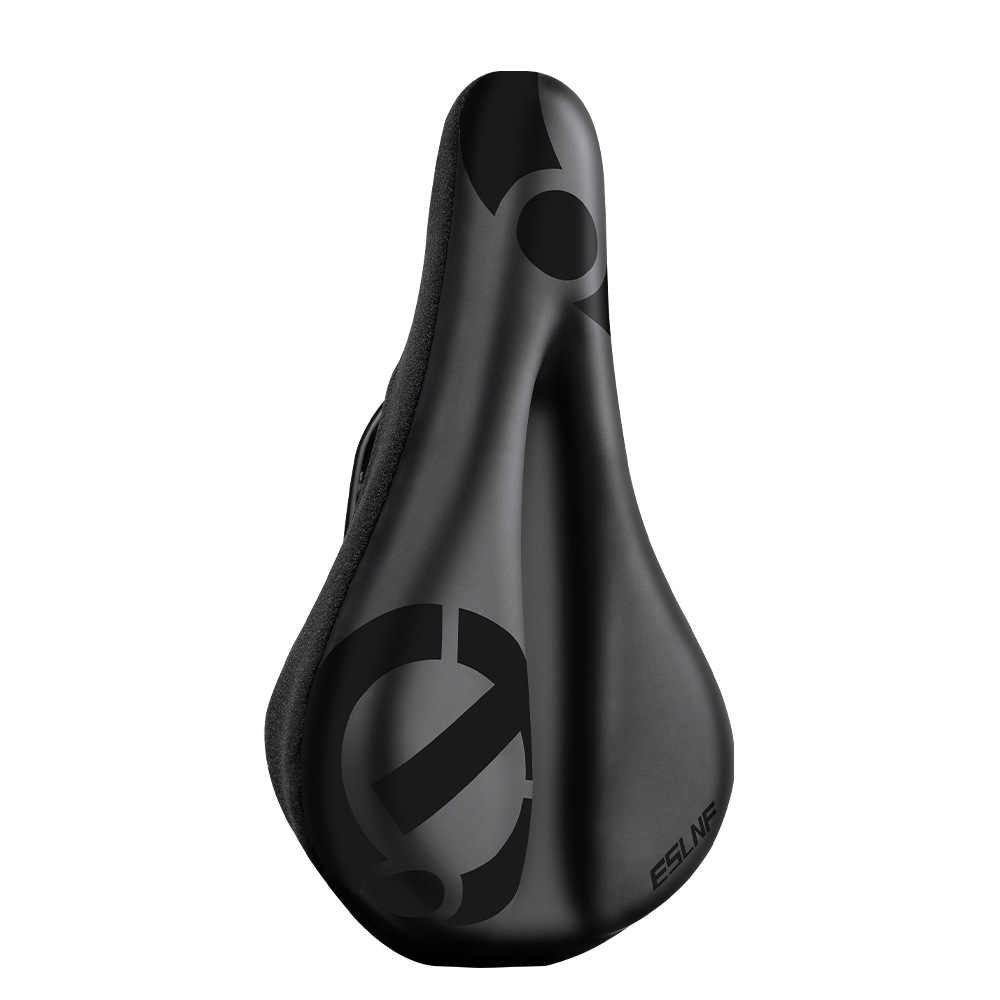 ESLNF Bicycle Silicone Cushion Cover Mountain Bike Shock Absorbing Waterproof Cushion Cover Outdoor Road Bike Riding Equipment