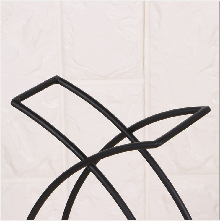 European Style Restaurant Home Candle Holder Candle Holder Ornament Candle Holder Metal Iron Candle Holder