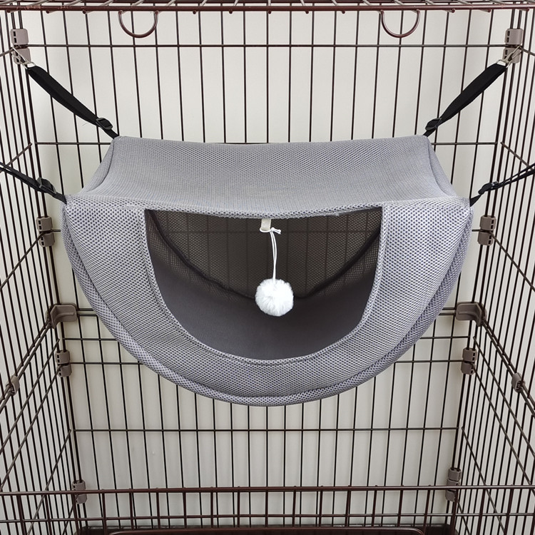 SOURCE Factory sandwich mesh cat cage hammock cat Nest summer breathable machine wash cross-border pet supplies pet bed