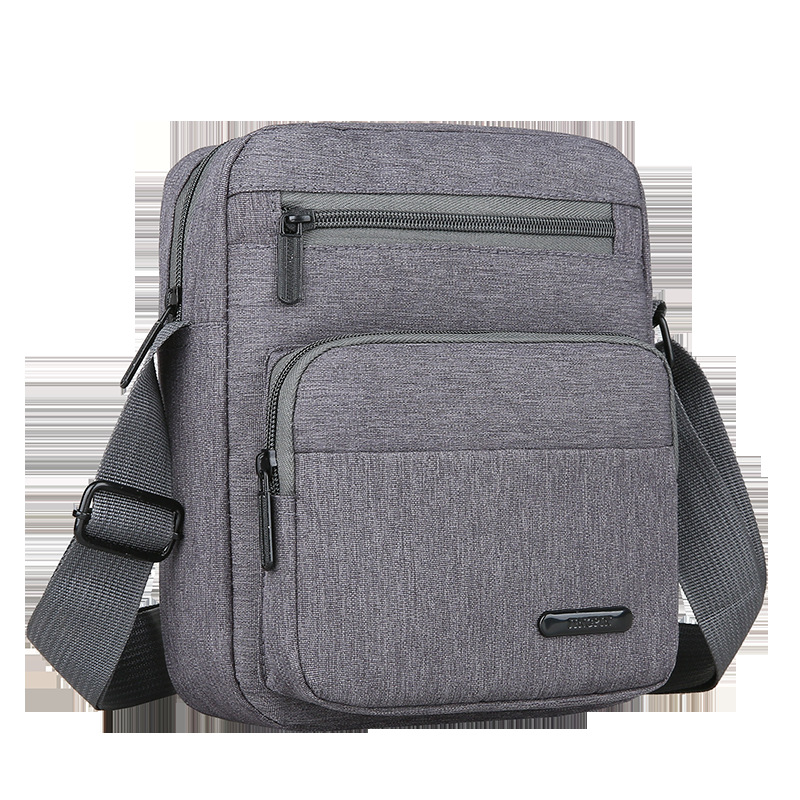 Men's Bag Oxford Cloth Shoulder Bag Middle-aged Men's Bag Dad Crossbody Bag Business Casual Crossbody Cross-section Backpack