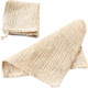 25x 25cm cotton linen square not hemming (OPP)