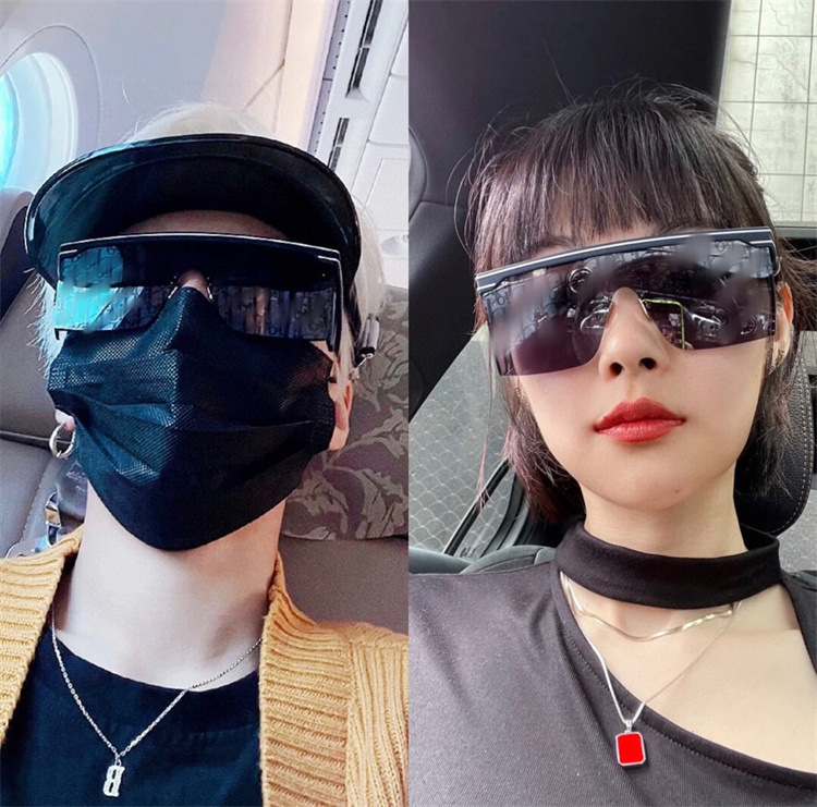 D家の大枠の連体の古い花はロゴのサングラスの赤い本のネットの赤い欧米のinsの同項のサングラスの女性m 1uを印刷します。|undefined