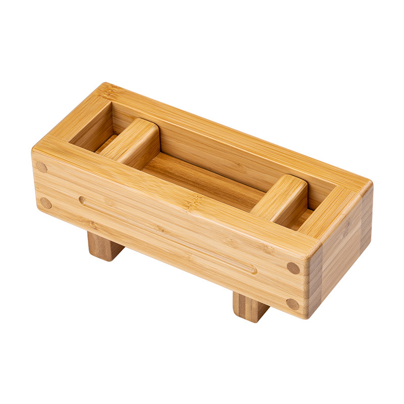 Melaleuca Sushi Mold Dish Flat Pressing Wooden Utensils Roller Shutter Laleuca Sushi Tools Bamboo Pressing Rice Mold
