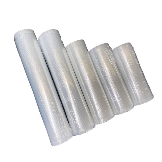 Transparent Nylon Co-Extrusion Pattern Vacuum Roll Bag Household Vacuum Bag Thickened Food Grade Vacuum Bag with Pattern