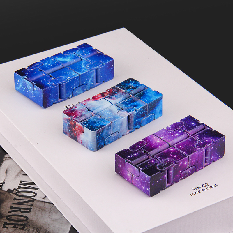 Cross-border Star Infinite Rubik's Cube Second-order Rubik's Cube Creative Flip Pocket Decompression Toy Handheld Decompression Toy