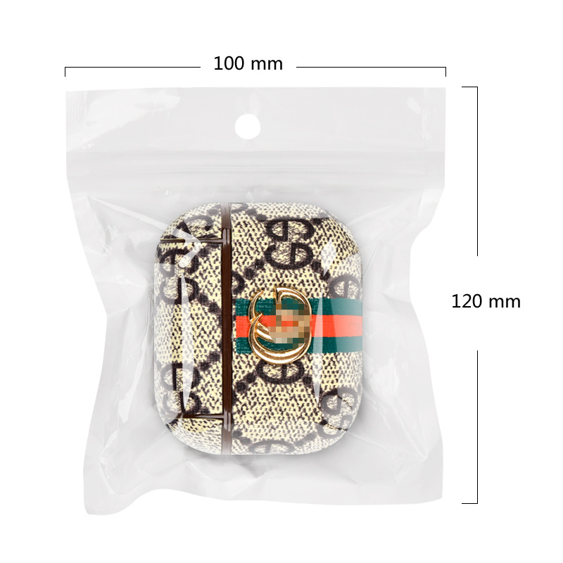 in stock for Apple Bluetooth Headset Protective Case Gucci Big Brand Airpods234pro2 Headset Protective Case