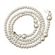 Bag Chain Pearl Bag Belt ABS Plastic Bag Chain Gift Accessories Transformation Crossbody Underarm Bag Chain Retro