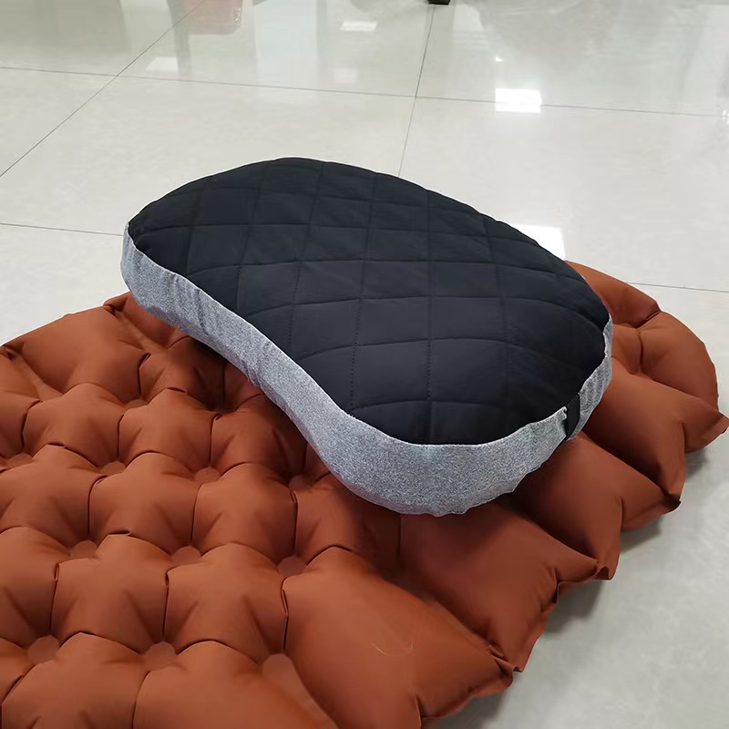 Special pillow for wild camping washable pillowcase travel picnic adjustable folding portable tpu outdoor inflatable pillow