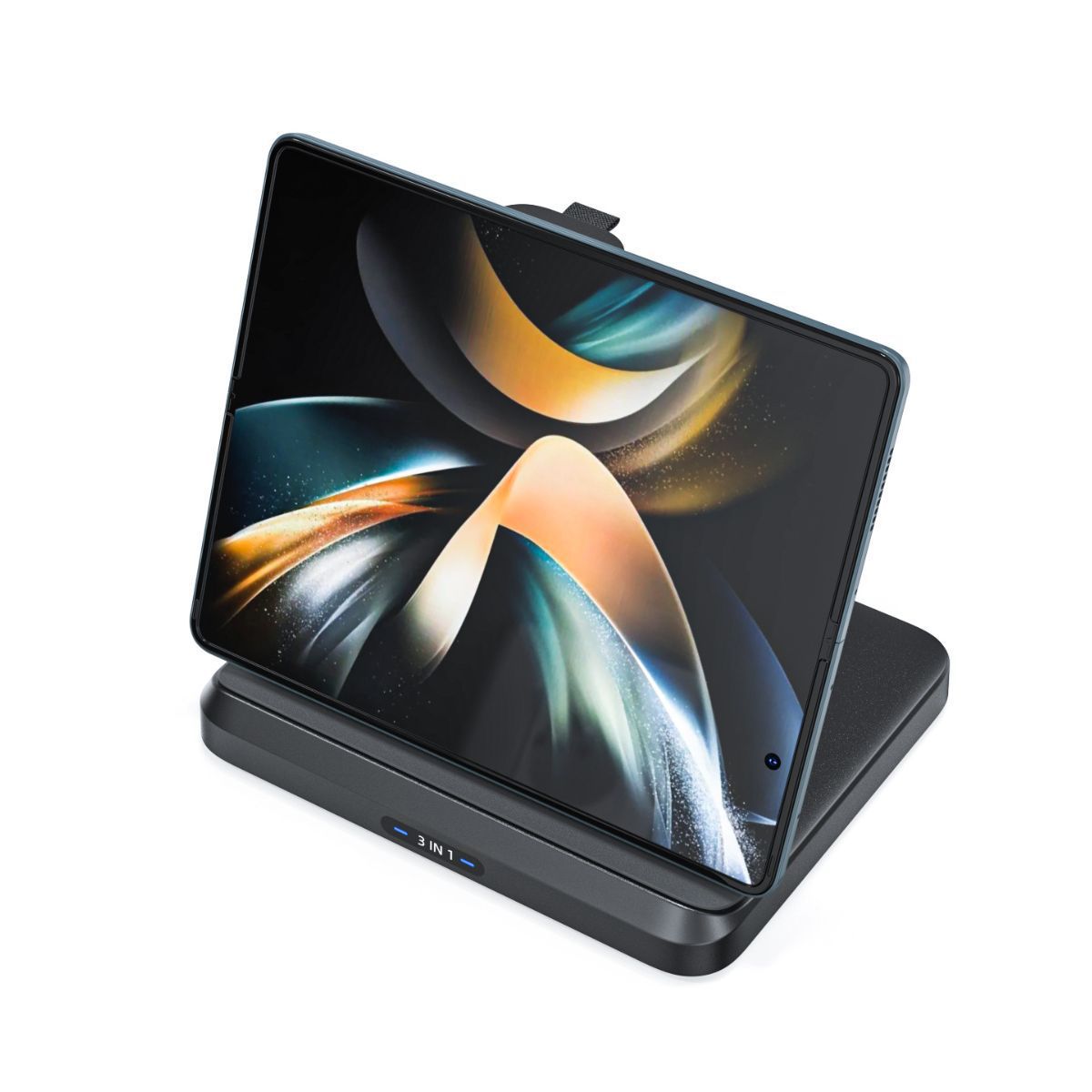 Applicable to Samsung FOLD series folding screen Apple mobile phone wireless charger new foldable three-in-one wireless charger