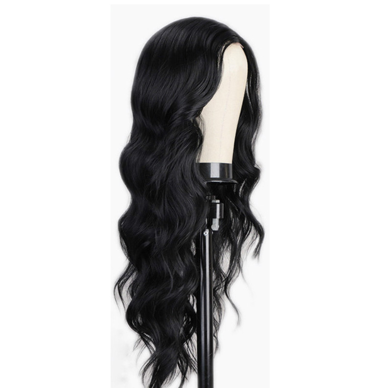 Amazon new wig female long curly hair big wave African foreign trade export chemical fiber headgear manufacturers a generation of hair