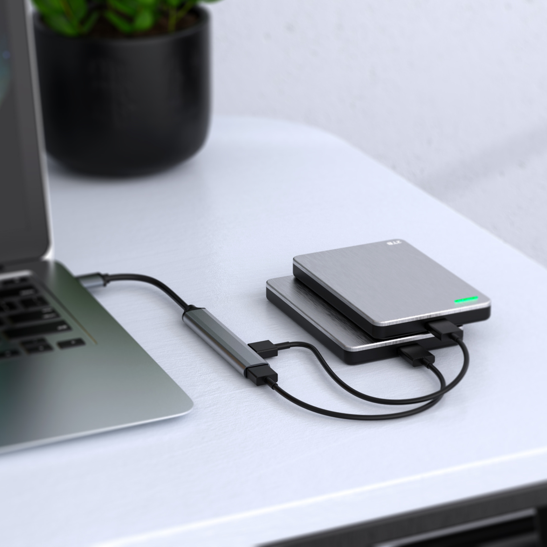 USB-удлинитель, многофункциональный концентратор от одного до четырех, разветвитель концентратора для расширения мультиинтерфейса док-компьютера