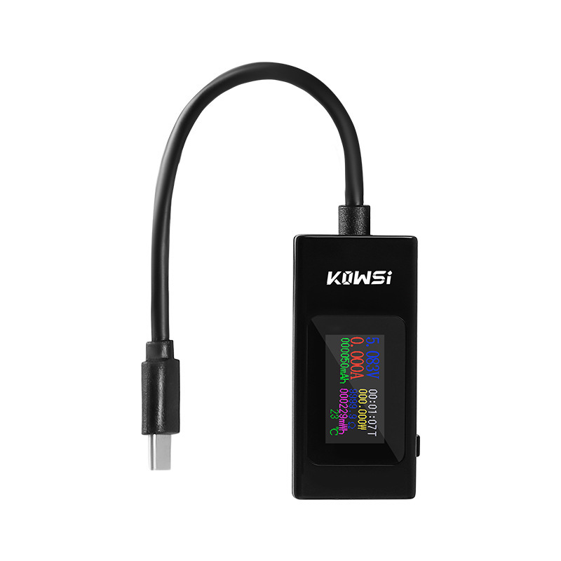 Kws-066c Type-c カラースクリーン USB 電流電圧テスター双方向測定器|undefined