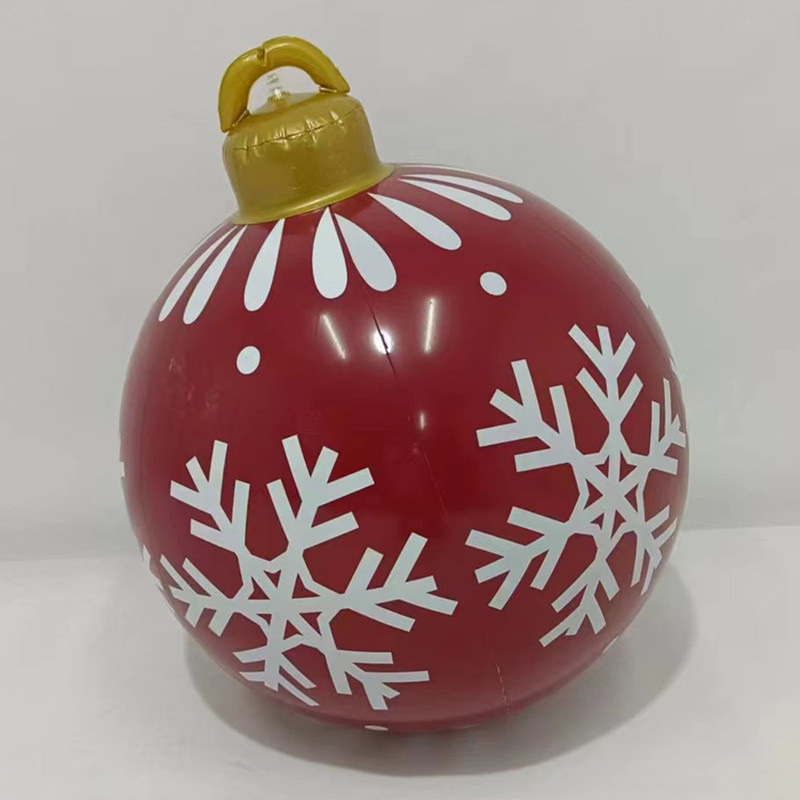 Inflatable Christmas ball outdoor courtyard decoration lantern ball holiday party decoration decoration props Christmas atmosphere ball