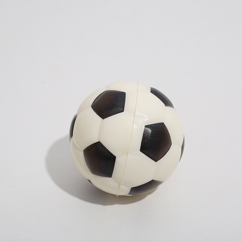 Cross-Border good-selling pu Foam 63mm foam pressure ball children's toy teaching pressure ball wholesale printing