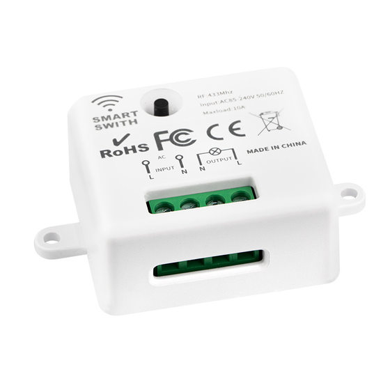Wifi 433 Mini Smart On-Off TUYA Single Zero Firewire Mobile Phone Remote Wiring-Free Remote Control Switch Wireless