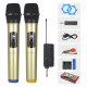 Black net gold tube one drag two