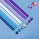Blue and purple gradient 22cm short style (540 sheets/pack)