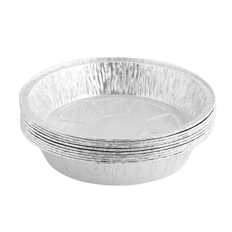 Air Fryer Special Tin Paper Tray Box for Baking Oven Tin Foil Paper Bowl Household Food Grade Aluminum Foil Box Tin Paper Bowl