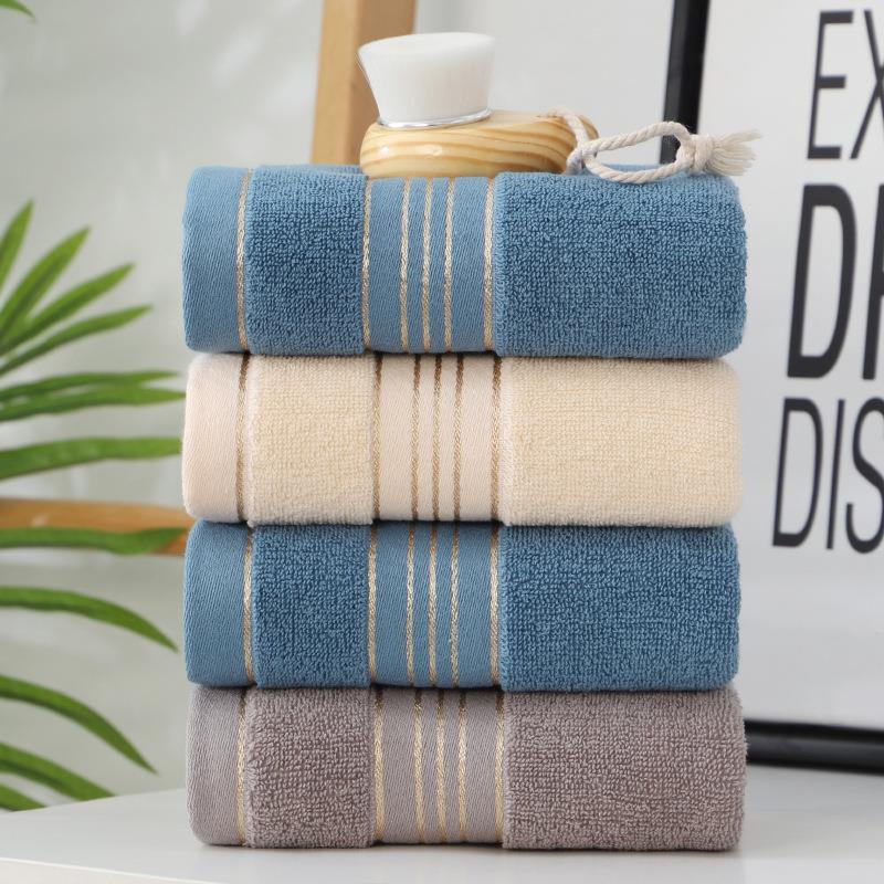 Cotton Towel Home Daily 32-strand Absorbent Wash Face Towel Hand Gift Box Embroidered logo Cotton Wholesale Gaoyang
