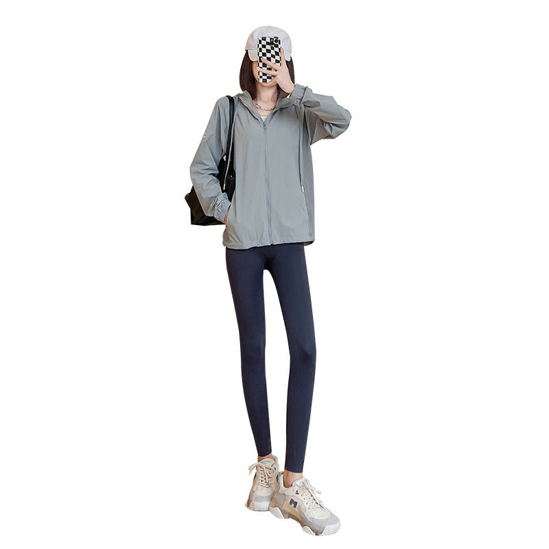 fleece-lined Shark Pants Women's 2024 New Autumn and Winter fleece-lined Thickened Tight Slim Belly Tight Yoga Bottoming Pants