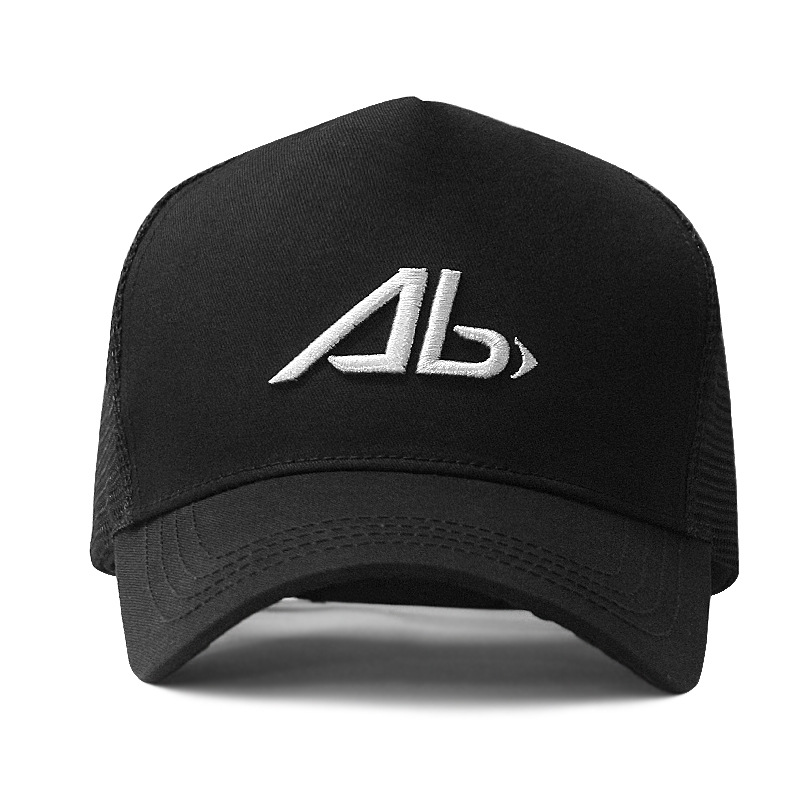 Big head circumference high hat men's summer baseball cap embroidery breathable duck tongue net cap a generation of factory outlets