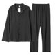 New Men's Pajamas Men's Spring and Autumn Long Sleeve Trousers Home Clothes Men's Autumn and Winter Thin Suit for Men