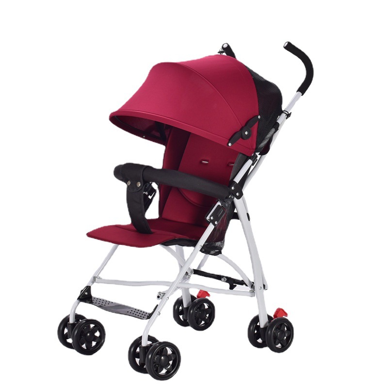 Baby Stroller super light foldable baby umbrella car shock absorber gauze slip baby artifact child bb delivery wholesale