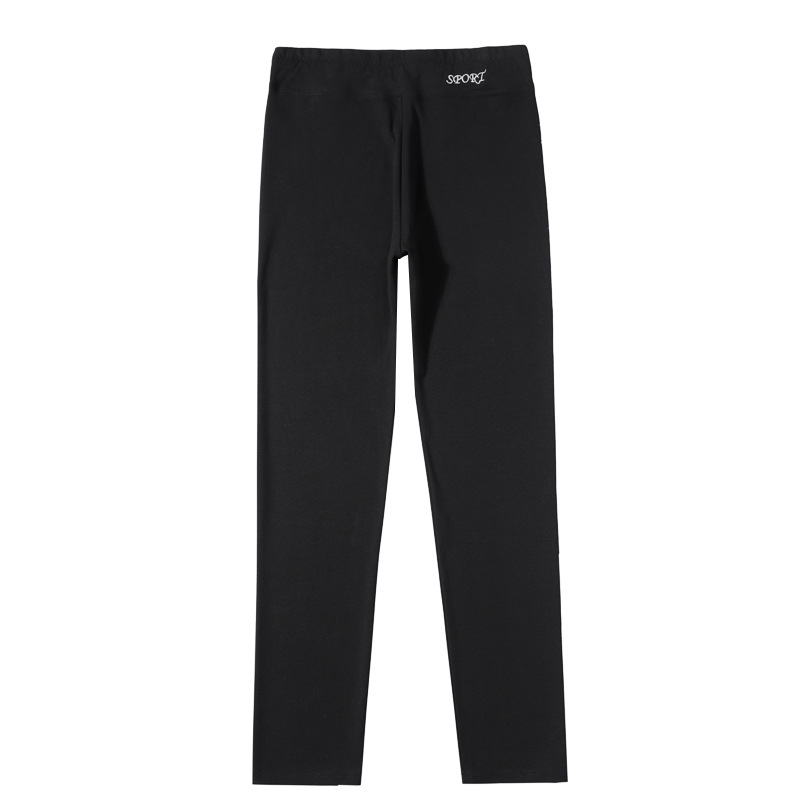 Shark Pants Women's Outer Wearing Fleece-lined Thickened Large Size High Waist Leggings for Chubby Girls Autumn and Winter Warm Stretch Casual Barbie Pants