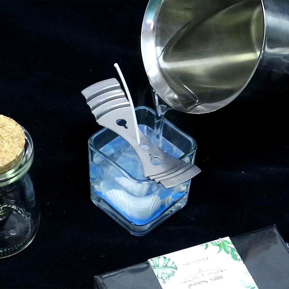 Factory spot direct supply three-hole wick holder candle holder wick holder candle clip