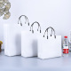 Plastic white blank (please take multiples of 50); small size 25*23*10
