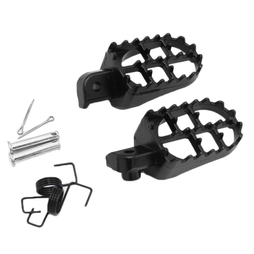Wholesale children motorcycle accessories aluminum alloy pedal for PW50PW80 TW200 pedal front pedal