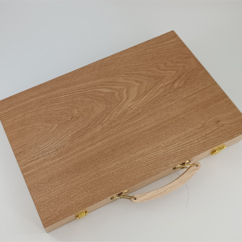 Log chess source factory high-end Chess box wooden Western puzzle game backgammon suit packaging